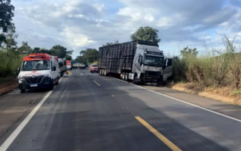 Acidente fatal na BR-020: Van colide com picape e carreta, deixando 8 mortos e 8 feridos em Formosa
