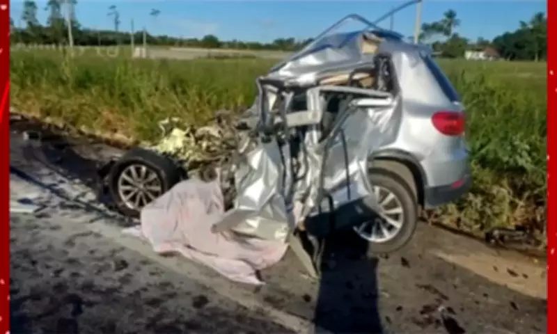 Acidente fatal na BR-101: motorista morre após ultrapassagem proibida em Teixeira de Freitas