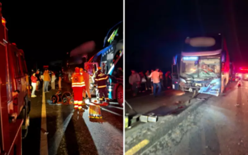 Acidente fatal na BR-153 em Campinorte: passageiro morre em colisão envolvendo ônibus e carros