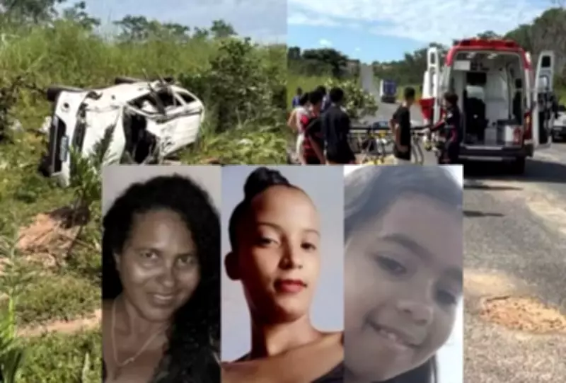 Acidente fatal na BR-235: Duas mulheres e criança morrem em capotamento de caminhonete de vereador no Sul do Piauí