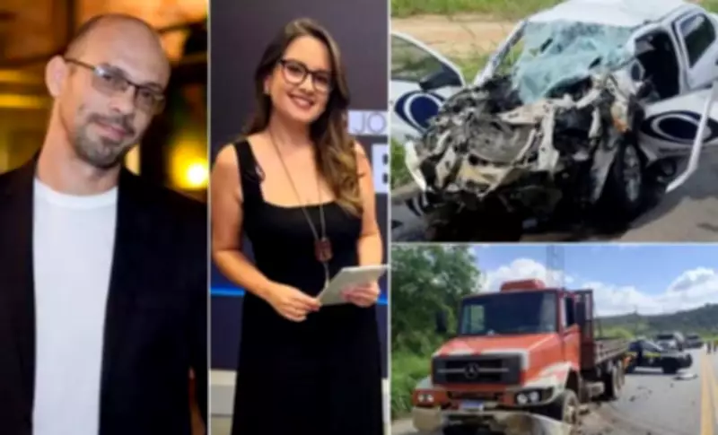 Acidente fatal na BR-381: Cinegrafista da Band morre e repórter está em coma