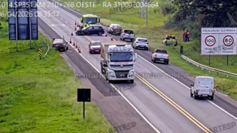 Acidente fatal na SP-351 em Catanduva deixa um morto e um ferido