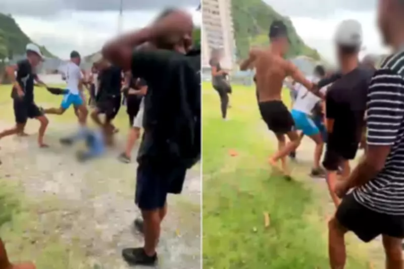 Adolescente é agredido por grupo após desentendimento em escola de Guarujá, SP