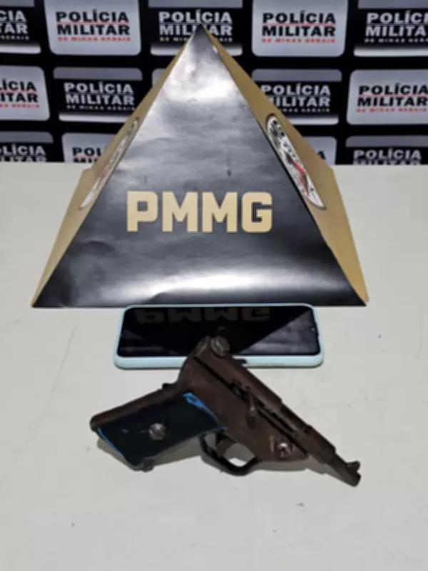 Adolescente armado é preso após queda de corrente da bicicleta em Várzea da Palma