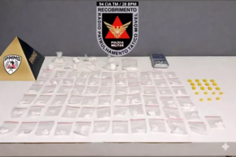 Adolescente de 17 anos é detido por tráfico de drogas e ameaças em Unaí, Minas Gerais