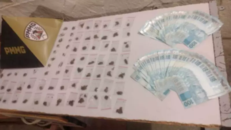 Adolescente é detido por tráfico e tentativa de suborno a policiais em Montes Claros