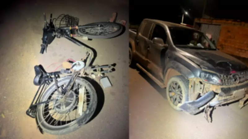 Adolescente morre atropelada por picape em Brasilândia de Minas