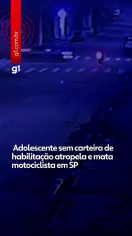 Adolescente sem CNH atropela e mata motociclista em Itaquera, São Paulo