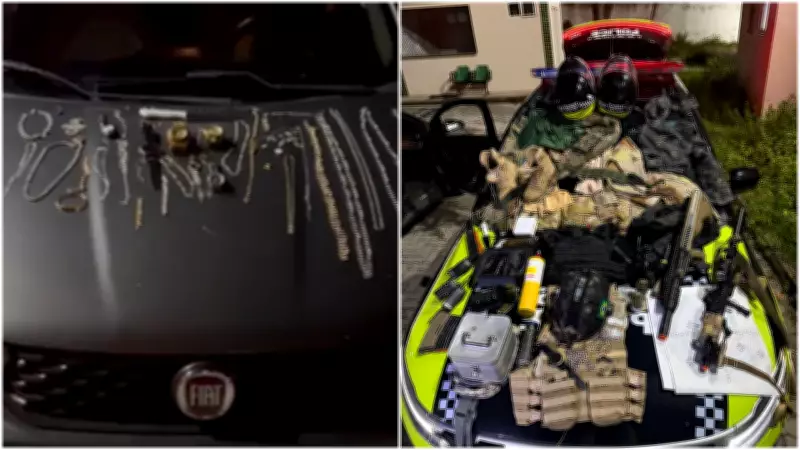 Adolescentes são apreendidos após assalto na praia da Beira-Mar em Fortaleza