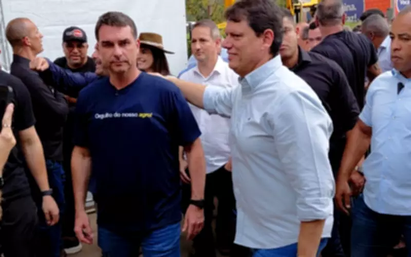 Agrishow 2026: Tarcísio e Flávio Bolsonaro fazem primeira agenda de pré-campanha