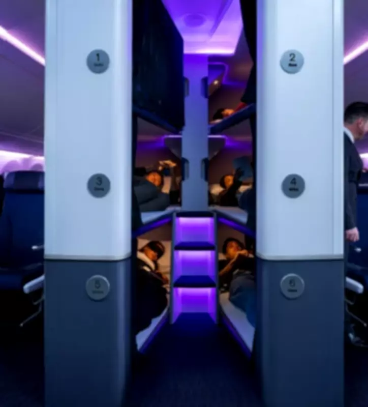 Air New Zealand lança beliches para cochilo em voos econômicos de longa distância