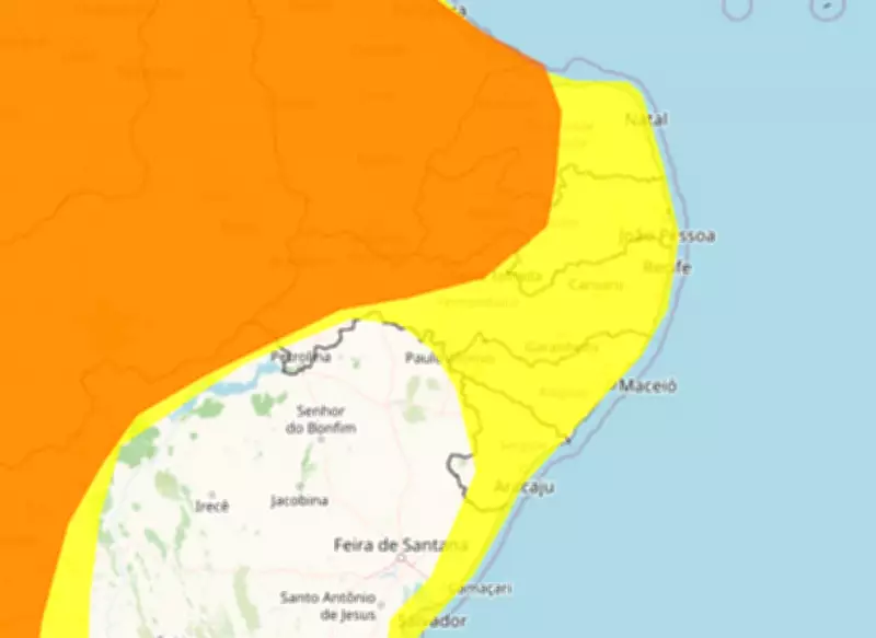 Alagoas em alerta máximo para chuvas intensas e ventos fortes neste fim de semana