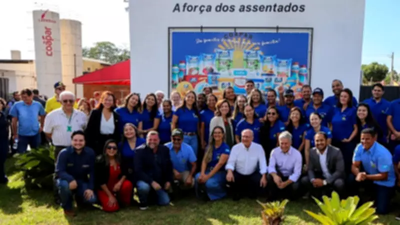 Alckmin anuncia R$ 15 milhões para primeira fábrica de leite em pó da agricultura familiar em SP