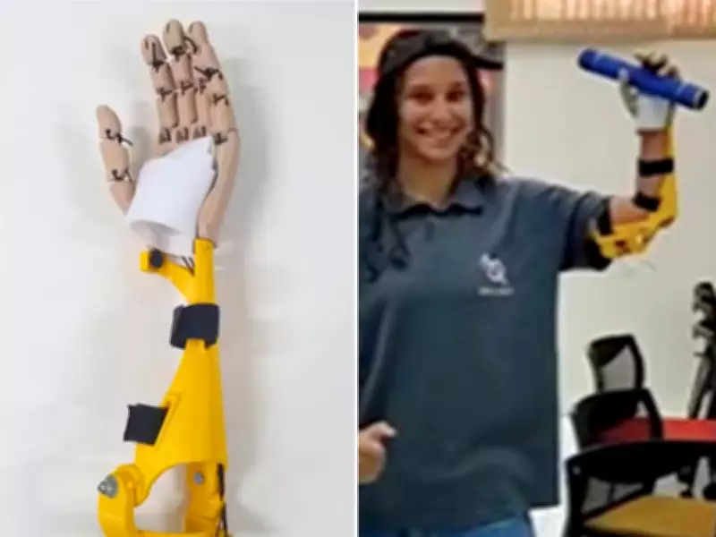Alunos da Etec de Mococa criam prótese 3D para colega que nasceu sem mão