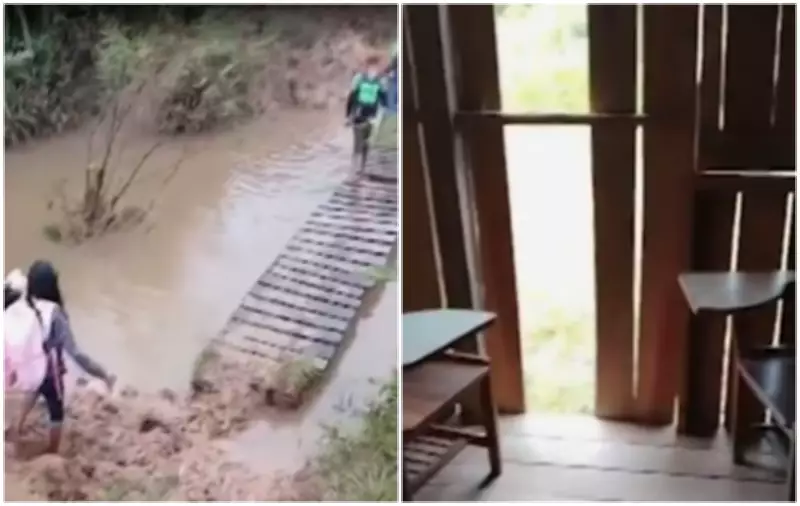 Alunos de Tarauacá enfrentam escola rural deteriorada e falta de estrutura
