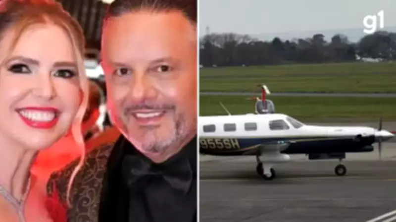 Amiga emocionada relembra casal de empreendedores mortos em acidente aéreo no Litoral Norte