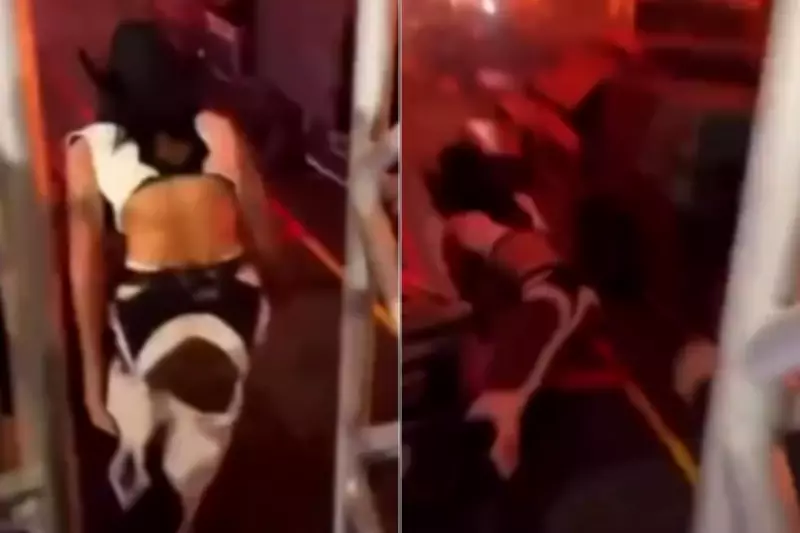 Ana Castela sofre tombo em palco durante show no litoral paulista
