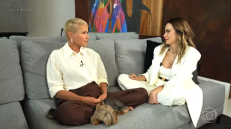 Ana Paula Renaut realiza sonho ao abraçar Xuxa em meio ao luto do pai