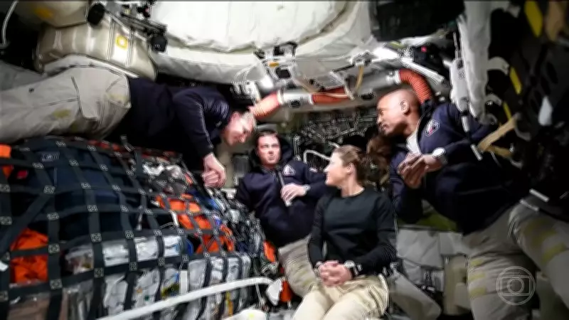 Artemis 2: Astronautas relatam Lua 'ficando maior' e mostram imagens inéditas da Terra