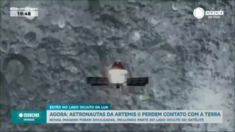 Artemis 2: tripulação perde contato planejado ao explorar lado oculto da Lua