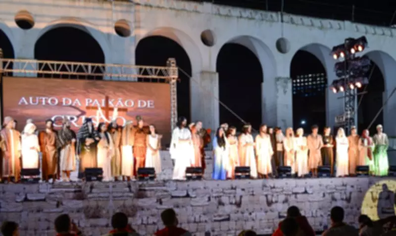 Auto da Paixão de Cristo nos Arcos da Lapa atinge 48ª edição nesta Sexta-Feira Santa