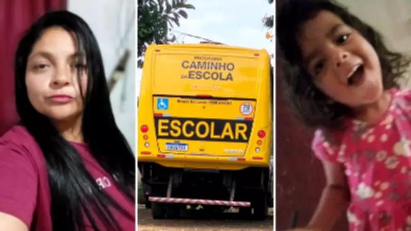 Avó e neta de 3 anos morrem atropeladas por ônibus escolar em estrada rural do Paraná