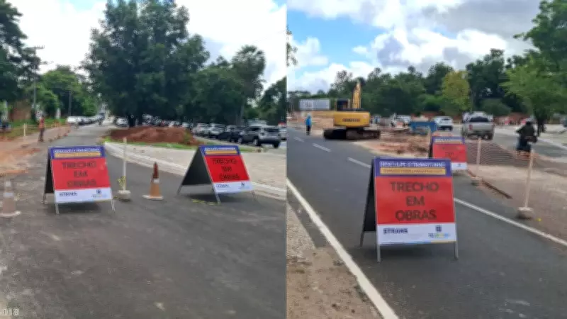 Av. Maranhão em Teresina tem interdição parcial por três semanas