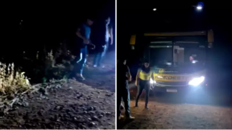 Bandidos simulam policiais e assaltam ônibus com 45 passageiros na BR-277 no Paraná