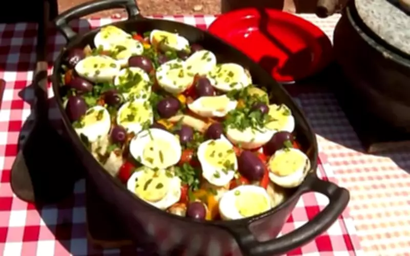 Barato da Cozinha ensina a preparar bacalhoada falsa com polaca para Páscoa