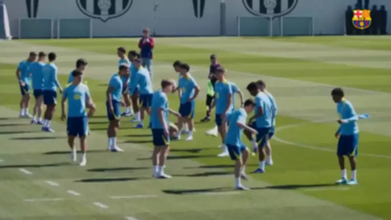 Barcelona usa bolas de tênis em treino viral antes de decisão na Liga dos Campeões