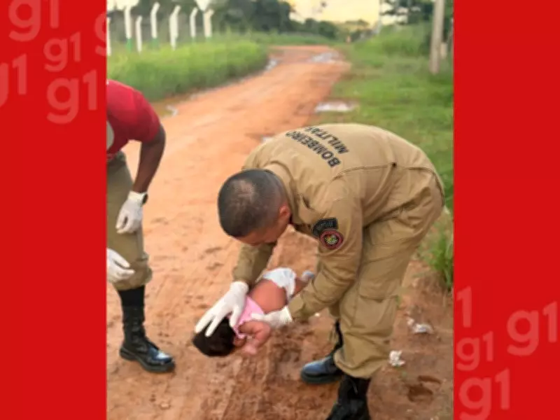 Bebê de 27 dias salva por bombeiros após engasgar com leite no Acre