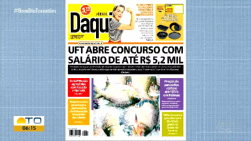 Bom Dia Tocantins: Confira os destaques da edição desta quinta-feira, 2 de abril de 2026