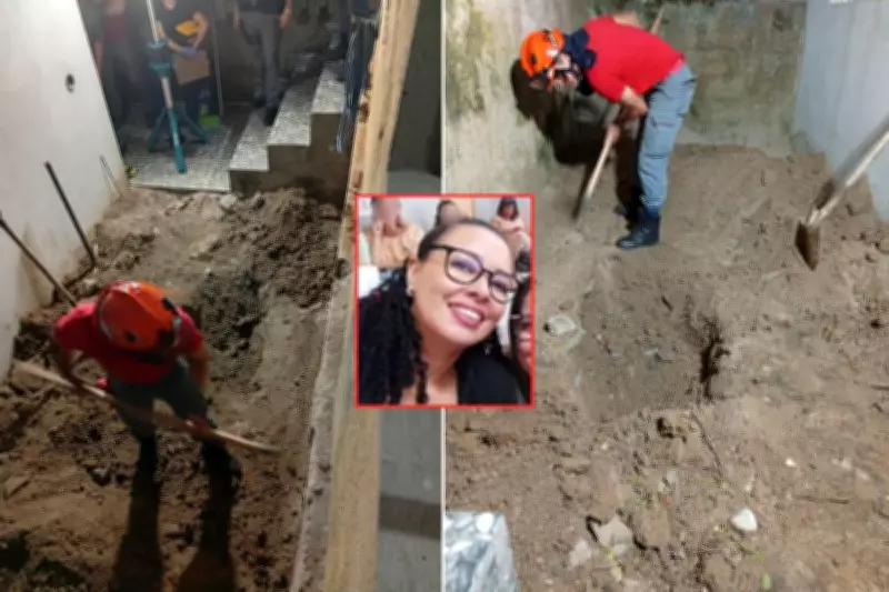 Bombeiros encontram corpo de professora enterrado no quintal em SP