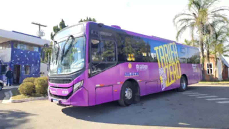 Bragança Paulista implementa tarifa zero em ônibus fora dos horários de pico