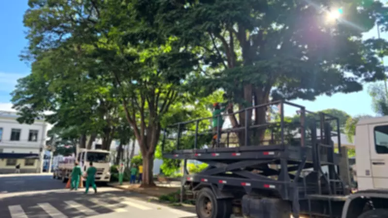 Bragança Paulista inicia força-tarefa de zeladoria urbana com foco no Centro