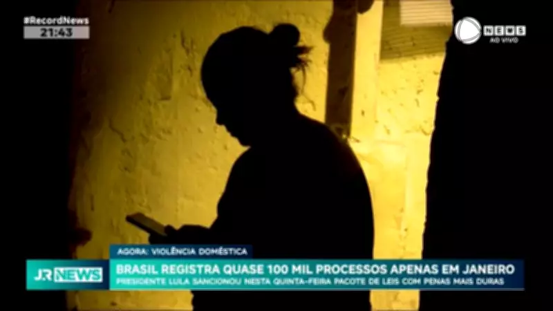 Brasil registra quase 100 mil processos de violência doméstica em janeiro; Lula sanciona leis mais duras
