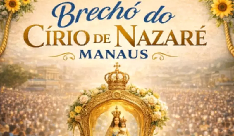 Brechó do Círio arrecada fundos para evento religioso em Manaus no dia 2 de maio