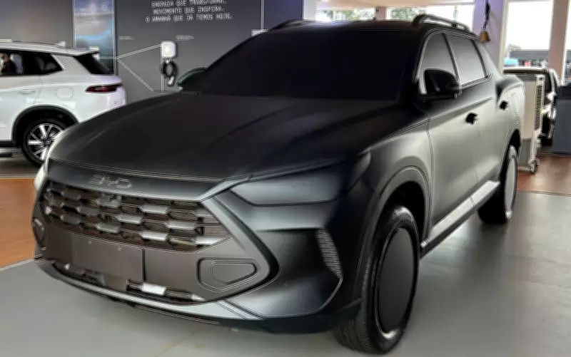 BYD exibe maquete da nova picape Mako na Agrishow para competir com Fiat Toro