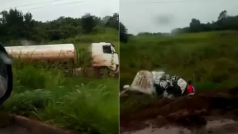 Caminhoneiro morre em colisão frontal entre caminhão-tanque e caminhonete na BR-226 no Maranhão