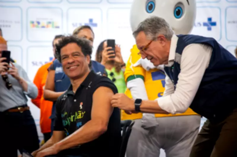 Campanha de vacinação contra sarampo para turistas da Copa é lançada
