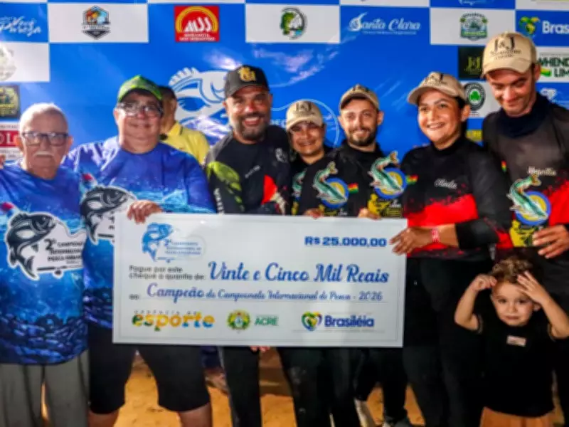 Campeonato Internacional de Pesca no Acre premia 10 equipes com R$ 70 mil em Brasiléia