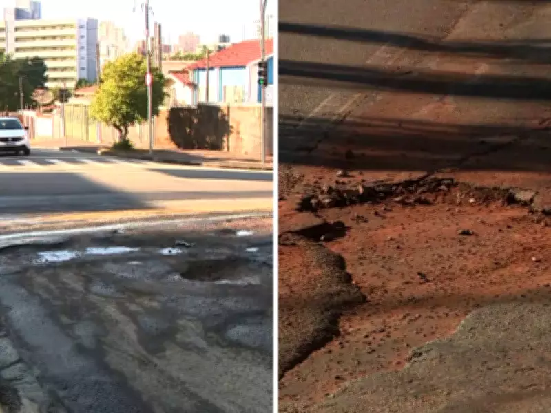 Campinas registra aumento de 26,8% em reclamações sobre buracos e manutenção urbana