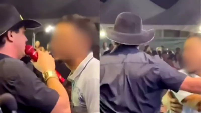 Cantor Natanzinho Lima relata ameaça em show no Piauí; homem é contido