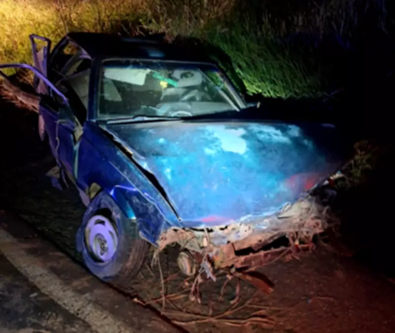Capotamento na BR-354 deixa três pessoas em estado grave, incluindo criança de 2 anos