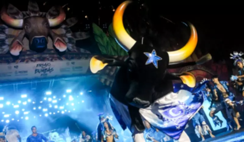 Caprichoso estreia no 'Ensaio dos Bumbás 2026' com tema 'É festa de novo!' em Manaus