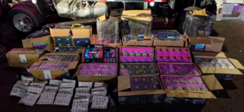 Carga milionária de vapes e tirzepatida é interceptada em Florínea pela PM