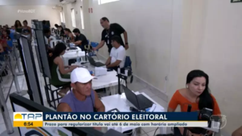 Cartório Eleitoral de Santarém amplia horário para regularização de títulos com prazo até 6 de maio