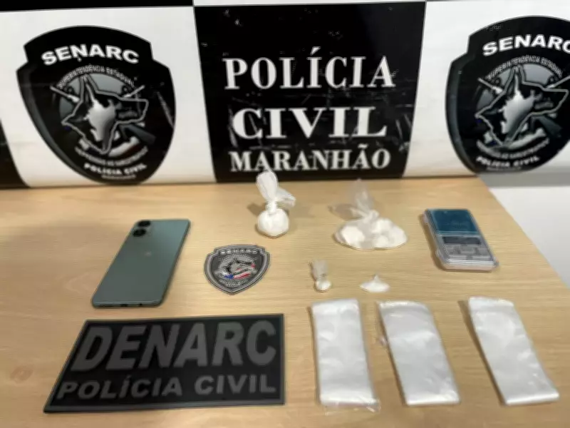 Casal é preso em operação contra tráfico de drogas em Timon, no Maranhão