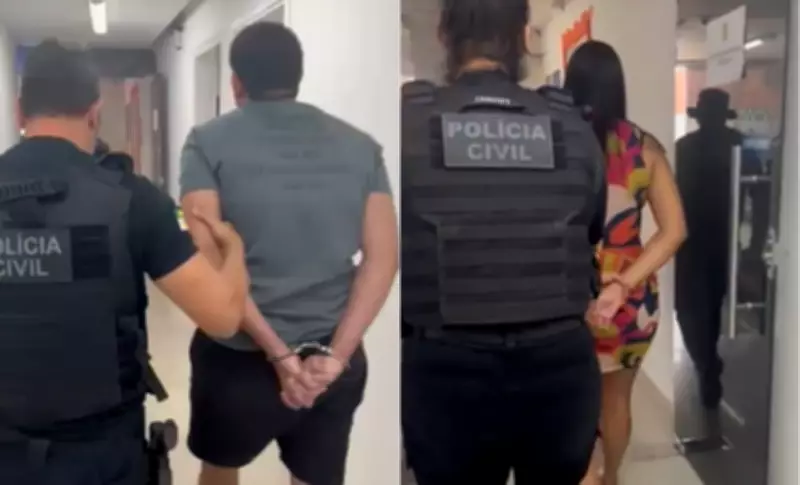 Casal é preso no RN suspeito de aplicar golpes e roubos contra homens gays e mulheres trans
