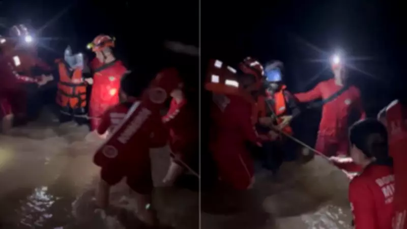 Casal é resgatado após ficar ilhado em rio durante chuvas no Sertão da Paraíba